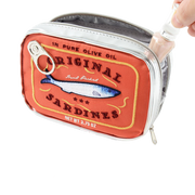Canned Sardines Shape Cosmetic Bag - Crazy Fun Store