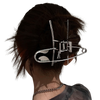 Paper Clip Shape Hairpin - Crazy Fun Store